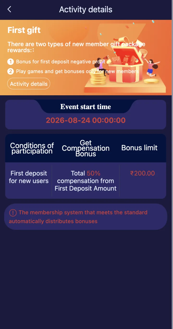 First Gift on Shree Win